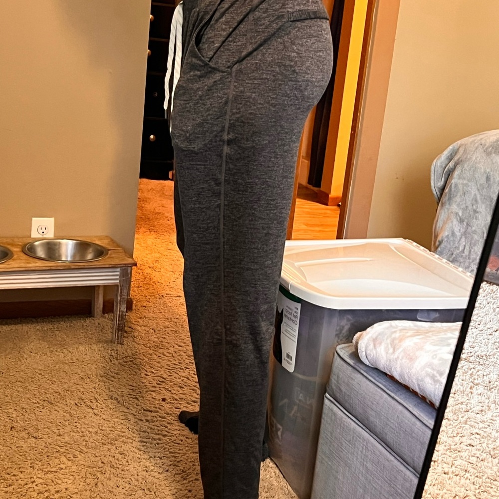 Mens Soft Gray Lounger Pant - Picture 4 of 4
